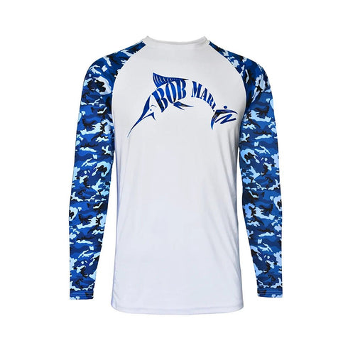 Bob Marlin Bob Camo performance fishing shirt