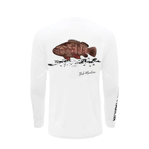 Bob Marlin Natty Grouper performance fishing shirt