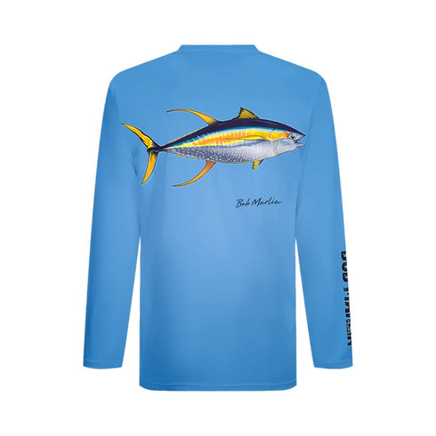 Bob Marlin Natty Tuna performance fishing shirt