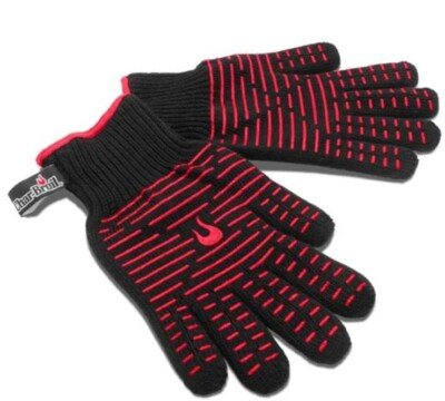 Char-Broil High-Performance Grilling Gloves, Heat-Resistant BBQ Gloves with Non-Slip Silicone Grip, Rated to 220 C