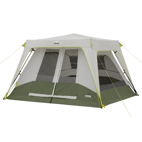 CORE 6 Person Instant Cabin Performance Tent, a durable, reliable tent with performance features and instant setup.