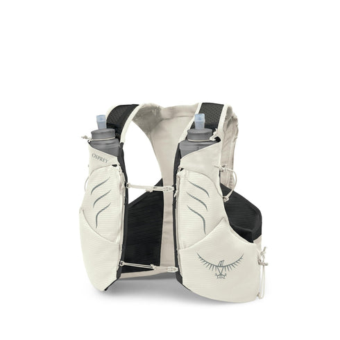 Osprey Duro Pro 10 men's running vest, S, Mystery White, side view