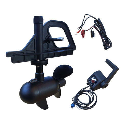 Electric Kayak Motor 55/65 lbs for Flap Drive Systems, Brushless 12 V or 24 V Trolling Motor