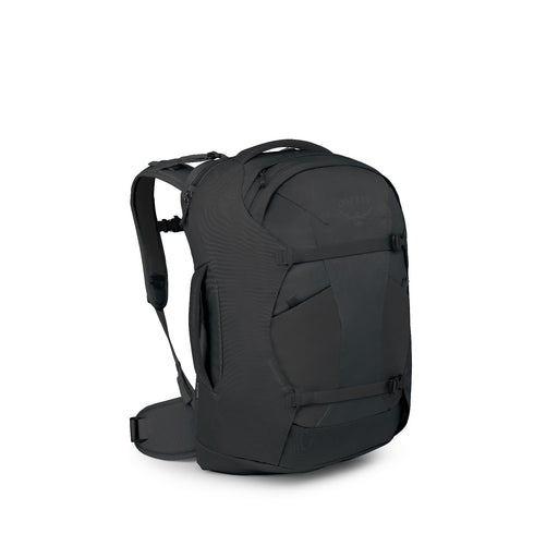 Osprey Farpoint travel pack, 40 L, Black, side view