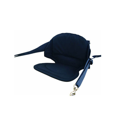 Feelfree Canvas kayak seat with padded backrest, black