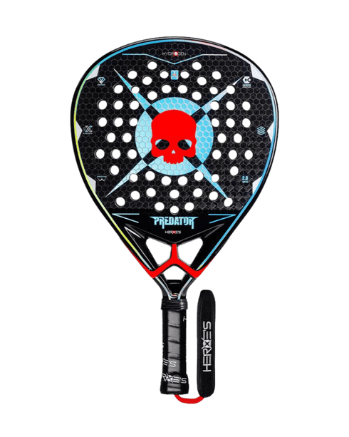 Heroe's Predator LTD Hydrogen Padel Racket, Limited Edition Diamond Racket with 12K Carbon and VibraX Bridge
