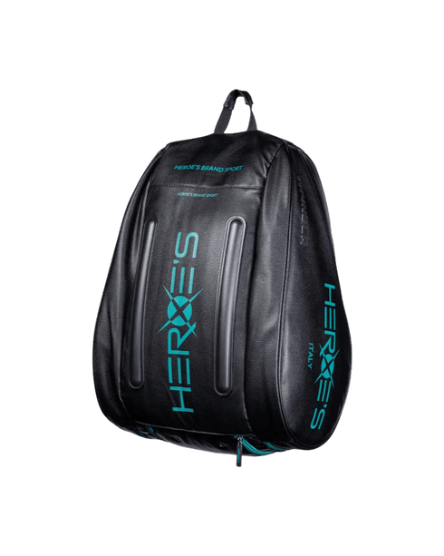 Heroe's Thunder Futura Padel Bag, Eco-Leather Racket Backpack with Thermo Tech Compartment and Shoe Pocket