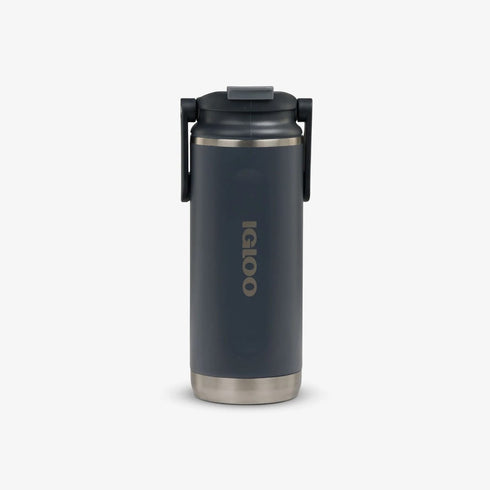 Igloo 16 oz Stainless Steel Tumbler, Double Wall Vacuum Insulated 473 ml Tumbler for Hot and Cold Drinks
