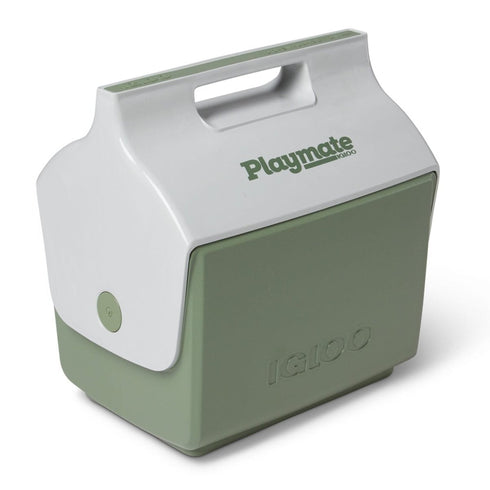 Igloo ECOCOOL Little Playmate 7 Qt Cooler, Personal Lunch Cooler Made with Recycled Plastic, Tent-Top Design