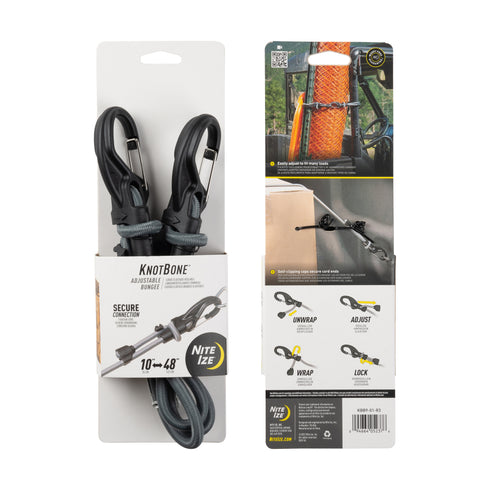 Nite Ize KnotBone adjustable bungee #9 in pack