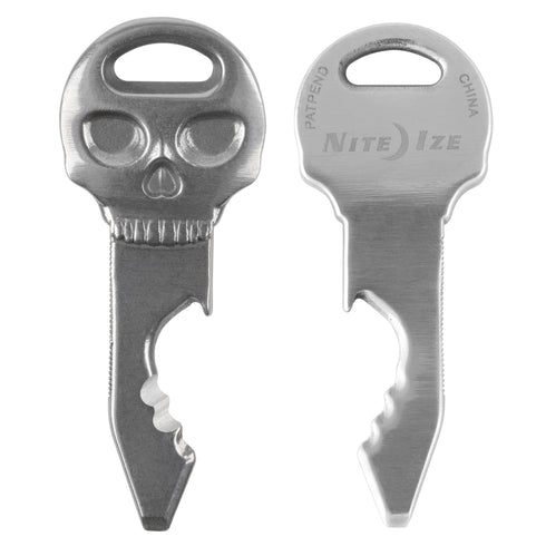 Nite Ize DoohicKey SkullKey key tool, stainless steel