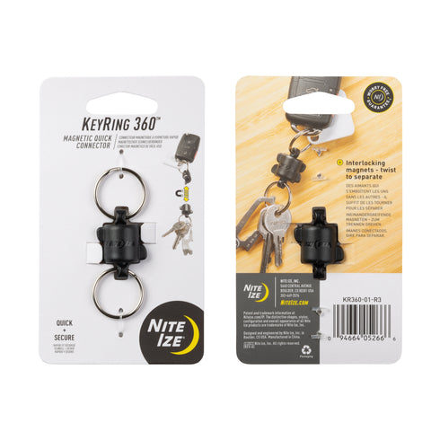 Nite Ize KeyRing 360 magnetic quick connector