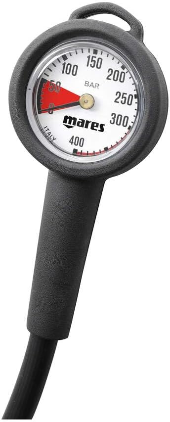 Mares MR-1 pressure gauge with bar dial