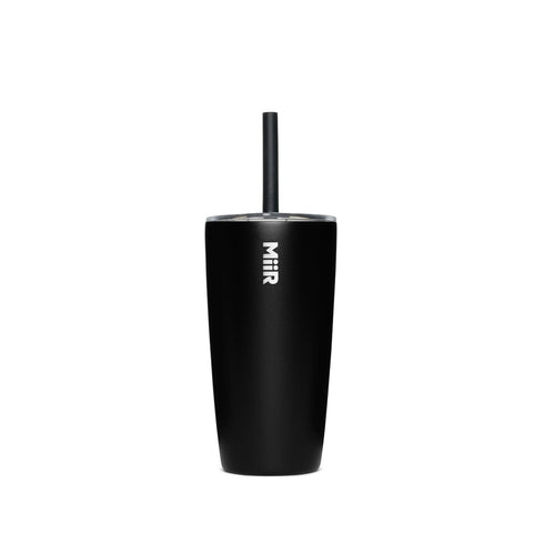 MiiR 16 oz Straw Tumbler, Vacuum Insulated Stainless Steel Cup with Press-Fit Straw Lid for Iced Drinks