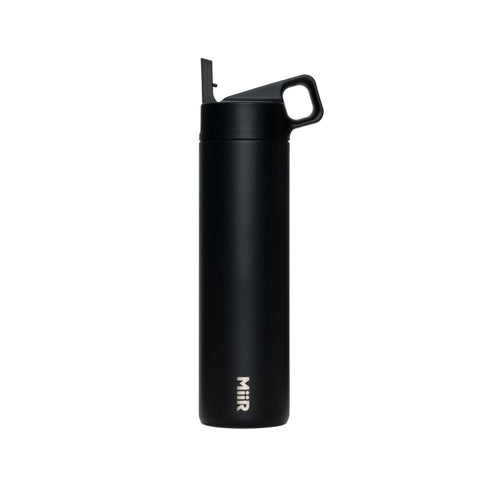MiiR 20 oz Straw Bottle, Vacuum Insulated Stainless Steel Water Bottle with Leakproof Locking Straw Lid