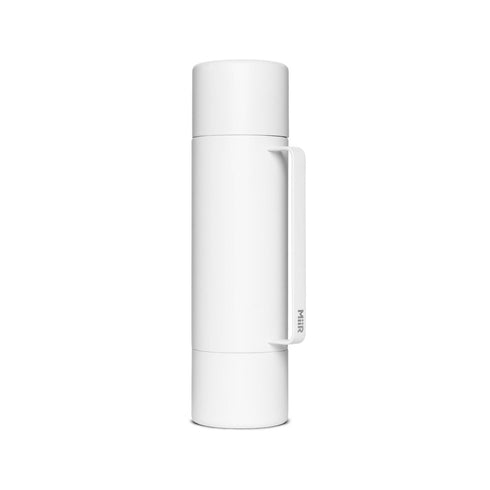 MiiR Tomo 33 oz Insulated Beverage Capsule with Two Twist-Off Cups, 1 Litre Stainless Steel Flask for Sharing