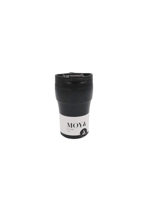 Moya Low Tide 250ml Travel Coffee Mug, Reusable Stainless Steel Coffee Cup with Leak-Proof Lid