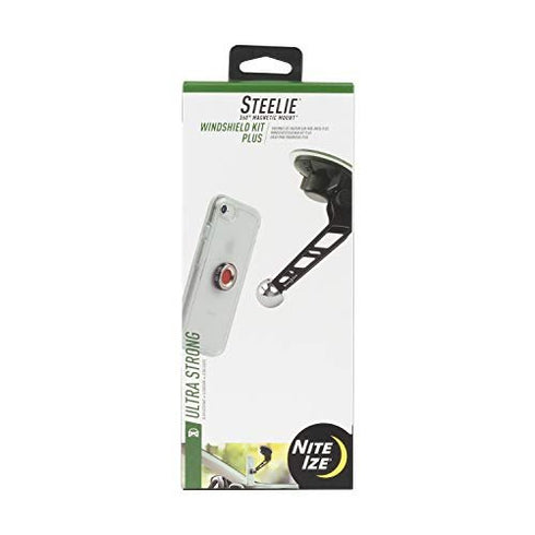 Nite Ize Steelie Windshield Mount Kit Plus magnetic car phone holder