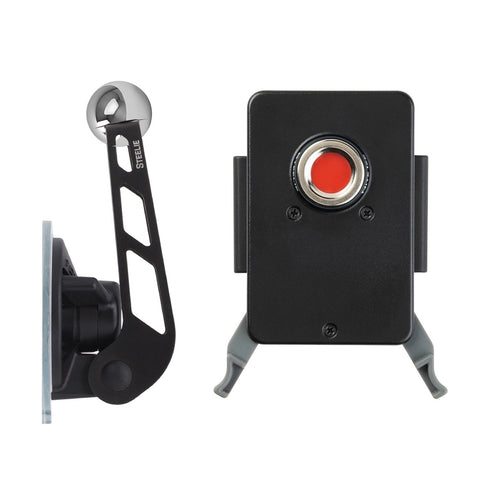 Nite Ize Steelie Squeeze Windshield Kit - Adjustable Magnetic Windshield Mount