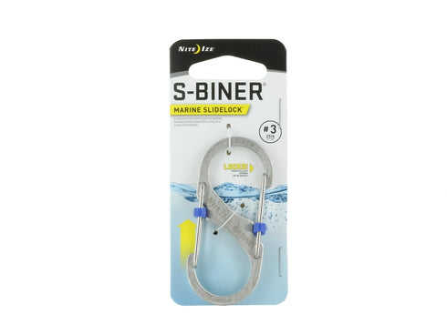 Nite Ize S-Biner Marine SlideLock #3 stainless carabiner