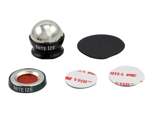 Nite Ize Steelie Dash Mount Kit Plus components