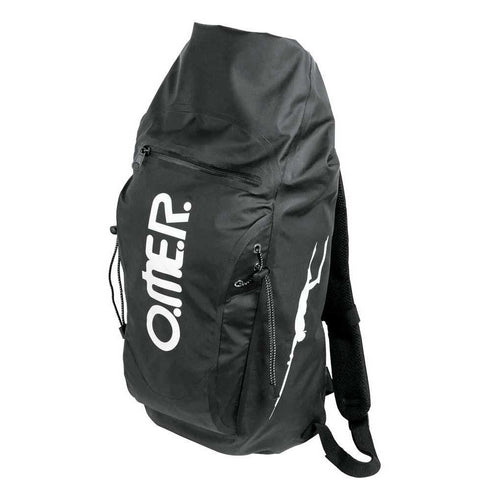 Omer dry backpack 23 L, black, front