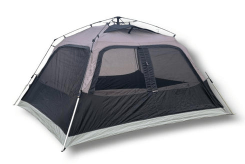 Procamp 6-person instant setup tent, shown pitched with its quick-assembly pole system and large size.