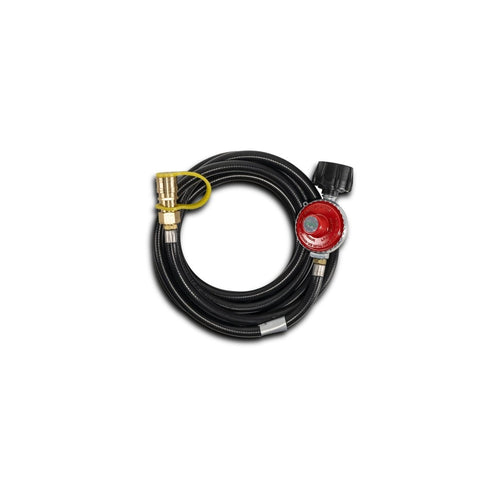 PureHeat Gas Regulator for UAE LPG Bottles, 30 mbar Regulator with Safety Cut-Off for PureFire Gas Grills