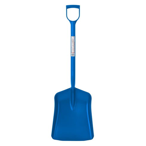 Red Gorilla Gorilla Shovel, One Piece Polypropylene D Handle Shovel for Stables, Sand, Rubble and Yard Work