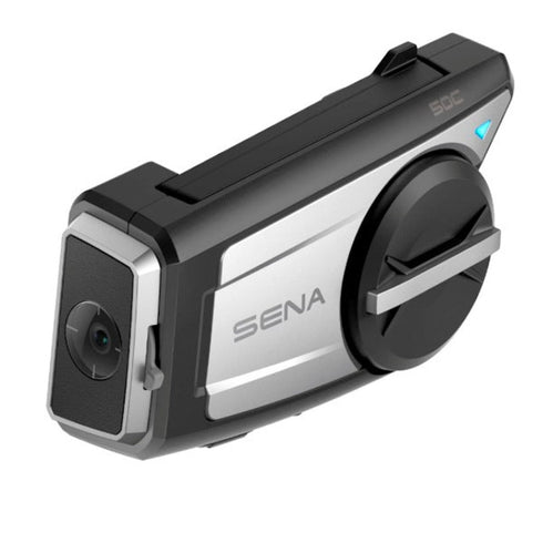 Sena 50C motorcycle communication system with camera