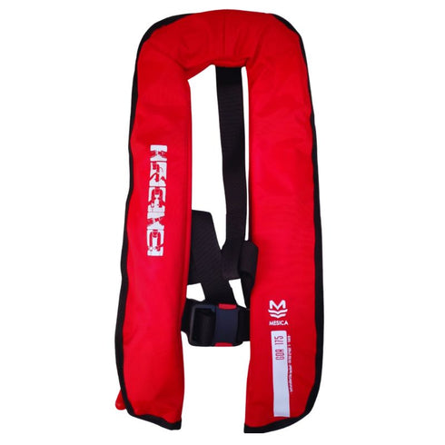 Auto inflatable life jacket GDR 175, red, front view