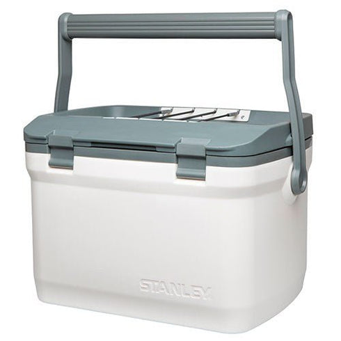 Stanley Cooler 15L 16QT Polar White - Compact & Efficient Cooler for Picnics & Outings