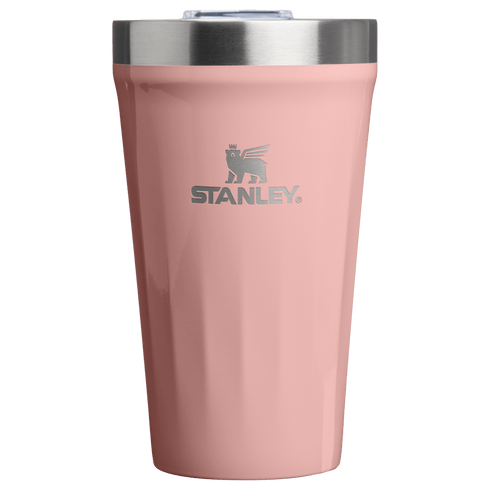 Stanley Everyday Textured Tumbler 0.47 L, Stackable Insulated Stainless Steel Cup with Splash-Resistant Slider Lid
