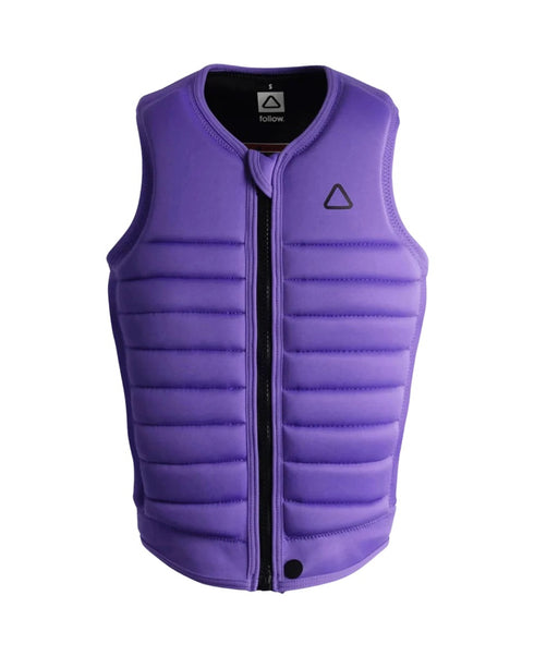 Follow Primary Men's Impact Vest, Relaxed Fit Wakeboard Vest with Featherweight Foam and YKK Locker Zipper