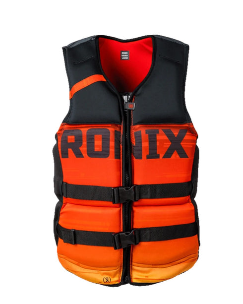 Ronix Megacorp Surf Capella 3.0 CGA Life Vest Fireball