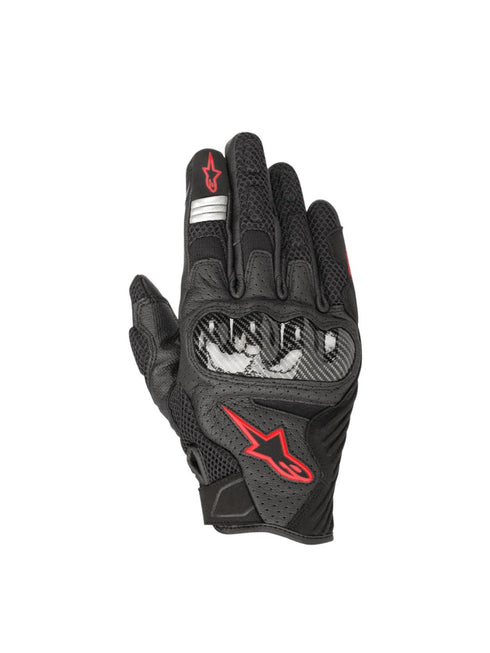 Alpinestars SMX-1 Air V2 Motorcycle Gloves, CE Certified Perforated Leather and Air Mesh Road Riding Gloves