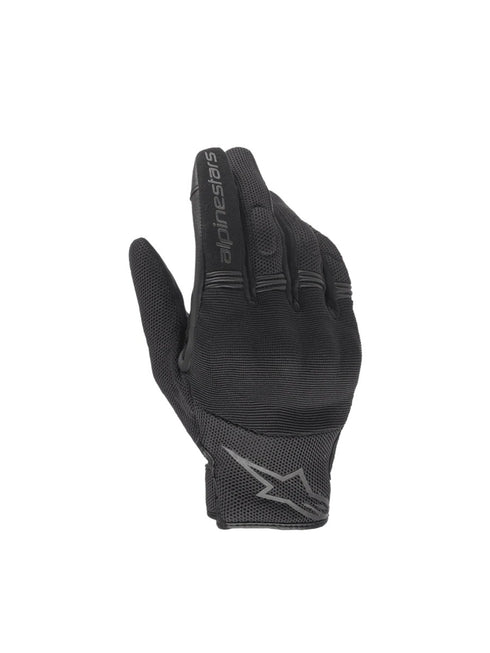 Alpinestars Copper Motorcycle Gloves, Lightweight Urban Riding Gloves with Hard Knuckle and Touchscreen Tips, Black