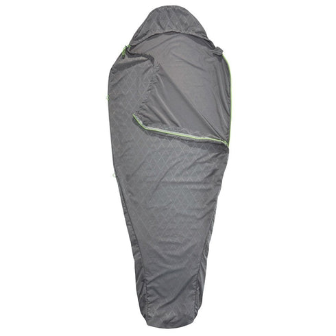 Therm-a-Rest Sleep Liner, a soft, hygienic layer used inside a sleeping bag for enhanced comfort and protection.