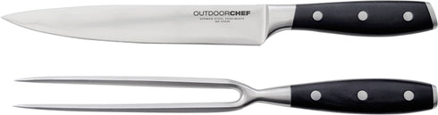 Outdoorchef Carving Set Premium, knife and fork