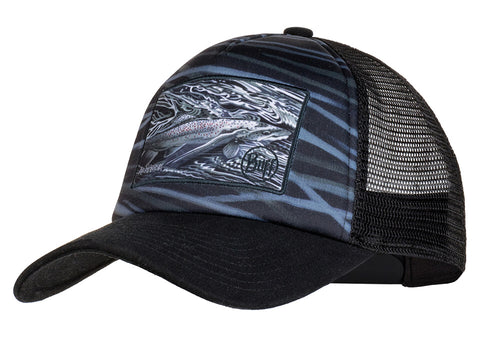 Buff A.D. Maddox trucker cap, Chrom E graphite