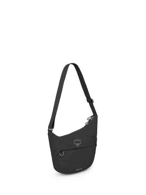 Osprey Daylite Crossbody Pouch, Black, side view