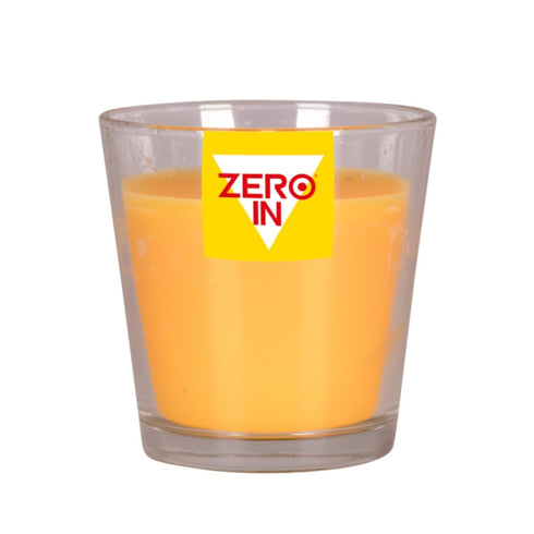 Zero In 20-Hour Citronella Jar Candle, Tabletop Citronella Candle with Wind Resistant Wick for Patio Dining