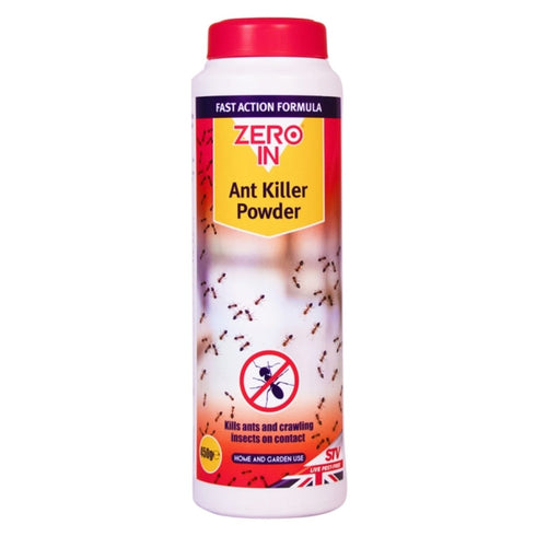 Zero In Ant Killer Powder 450 g, Insecticidal Powder for Ants, Cockroaches and Crawling Insects in Home and Garden