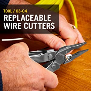 Tool/ 03-04 Replaceable wire cutters