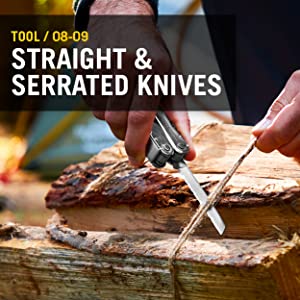 Tool/ 08-09 Straight and serrated knives