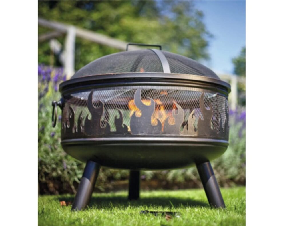 Bad Axe Wild Embers Firepit - Unique Design for a Rustic Campfire Experience - Image 4